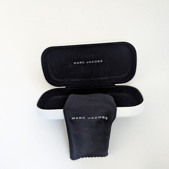 Marc Jacobs Marc 71/s 084j Hd Aviator Sunglasses Black Silver, Hardcover Case - Picture 14 of 14